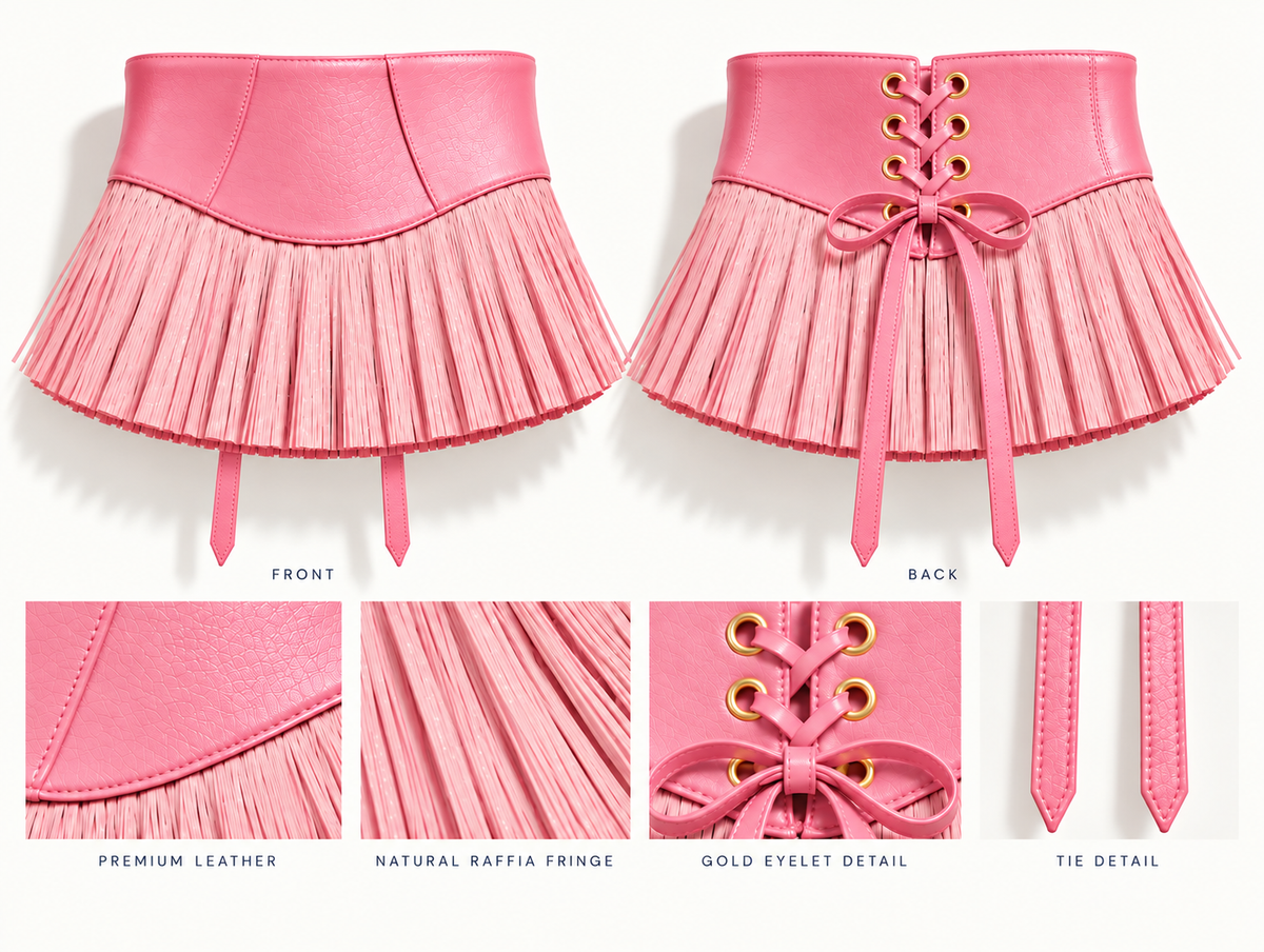 Sisie Raffia - Cincer Belt