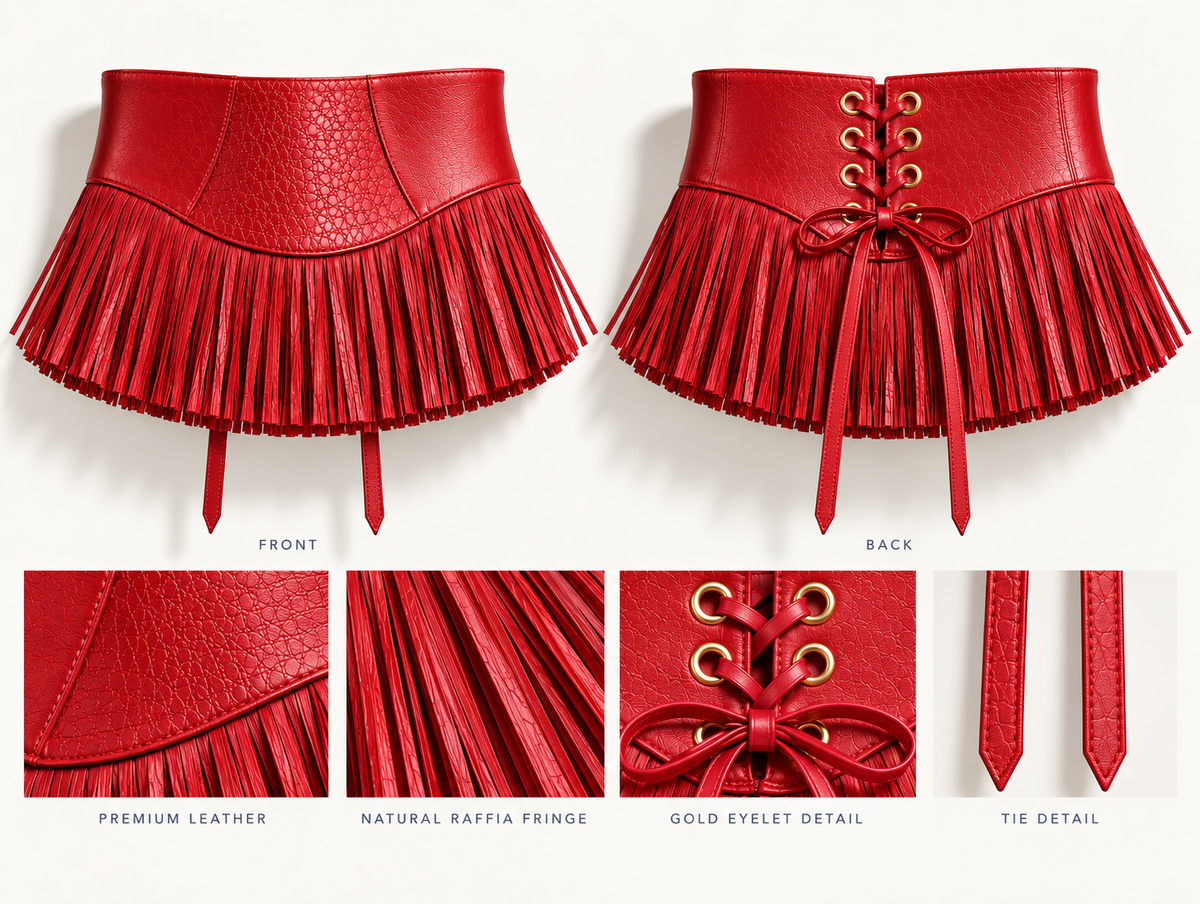 Sisie Raffia - Cincer Belt